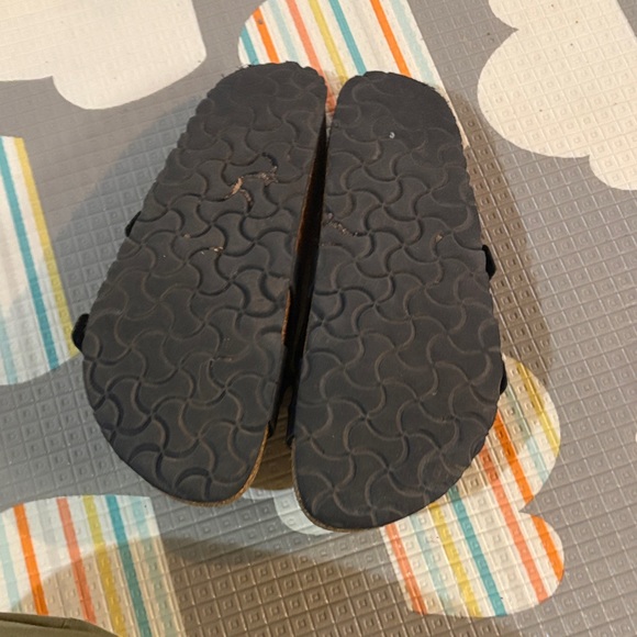 Birkenstock Black Leather Sandals - Picture 3 of 4